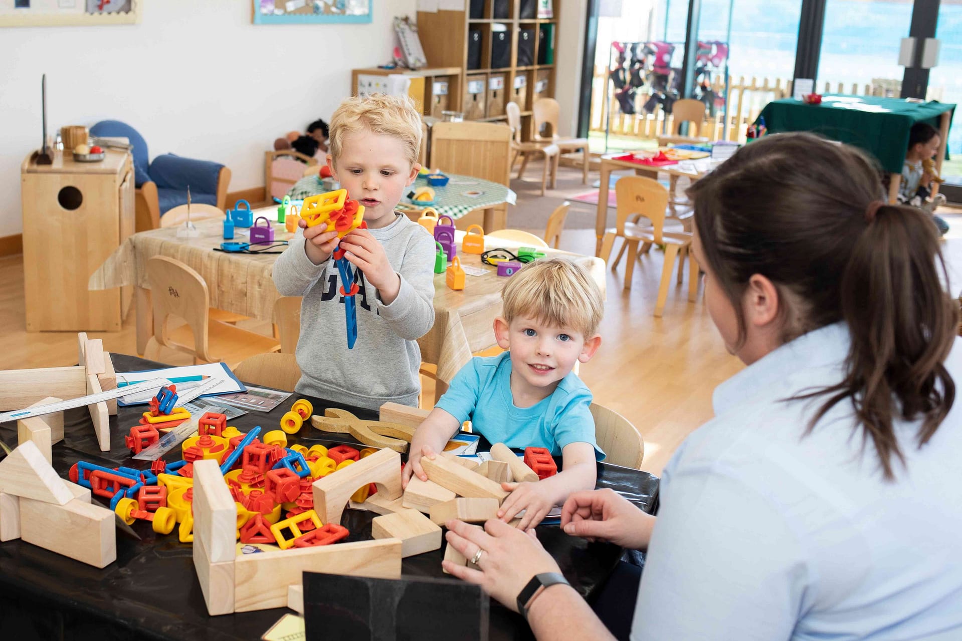 Seymour House Play building blocks
